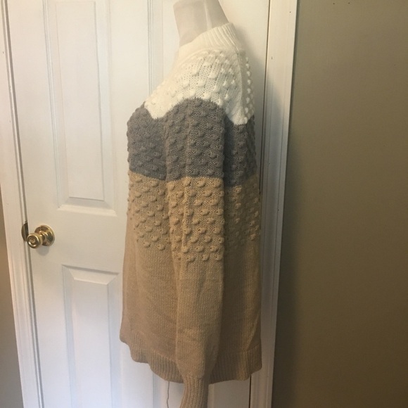 Calvin Klein pull on sweater sz L. Warm & comfy. Casual, cozy, old money. - Picture 5 of 9